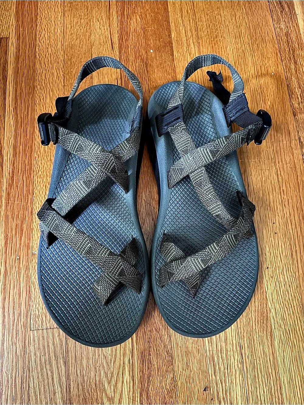 Chaco Z/2 Cloud Sport Sandals Black & Gray US 12